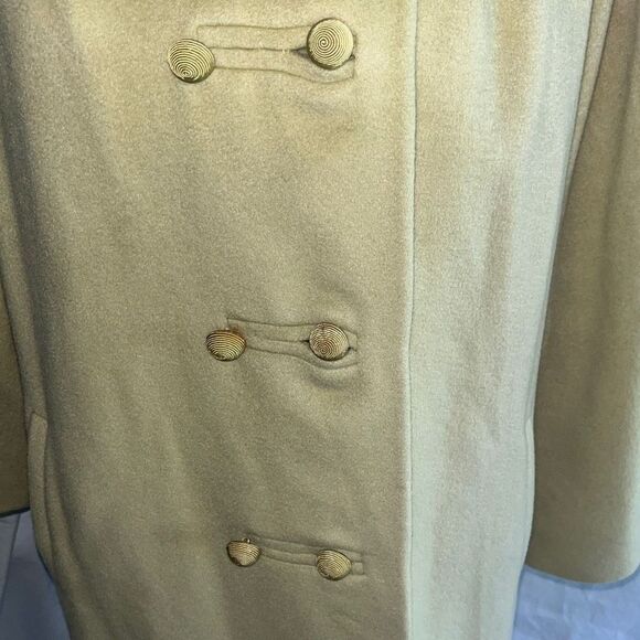 Vintage Late 1950's - Early 1960's Cashmere and Mink ￼Coat Unbranded - Picture 3 of 15